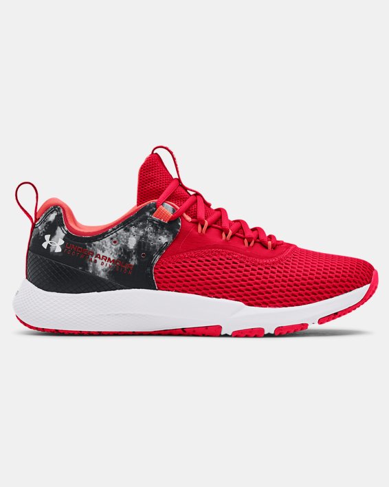 Αθλητικα παπουτσια Under Armour UA Charged Focus Print ανδρικα κοκκινα / μαυρα | 76pFnlzHyGg