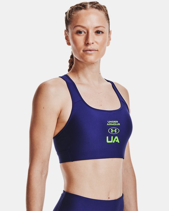 αθλητικα σουτιεν Under Armour Armour® Mid Crossback Graphic γυναικεια πρασινο | g4e3lcUPkA6