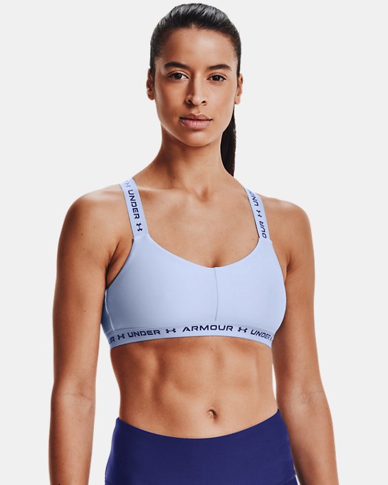 αθλητικα σουτιεν Under Armour UA Crossback Low γυναικεια μπλε | HHzxWFxa6vO