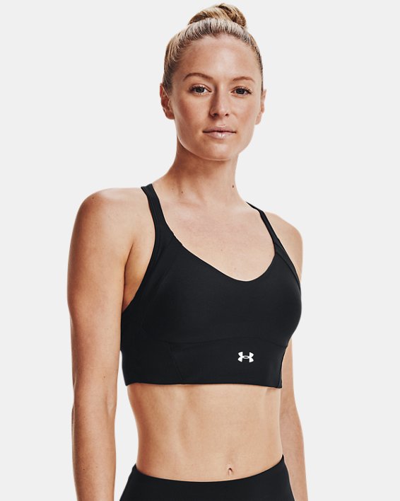 αθλητικα σουτιεν Under Armour UA Infinity Mid Rib γυναικεια μαυρα / ασπρα | GynyM3PaKox