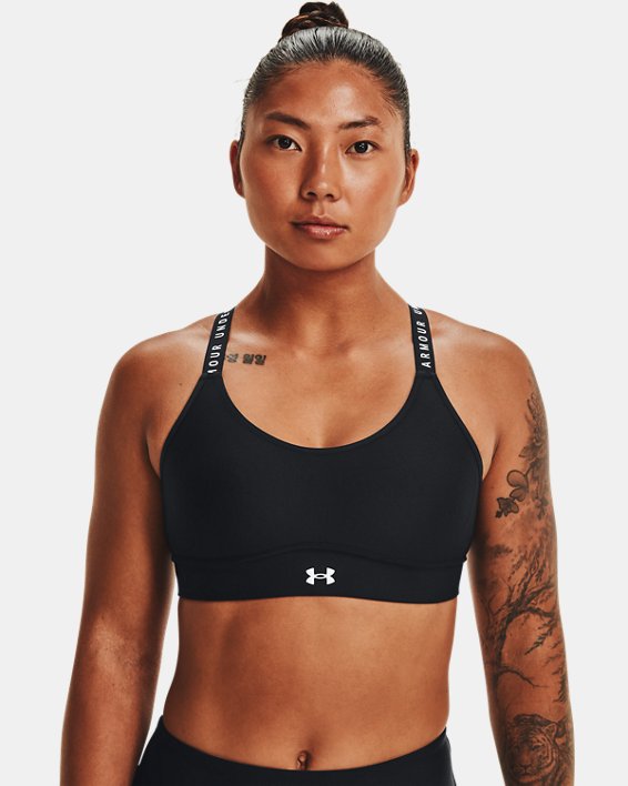 αθλητικα σουτιεν Under Armour UA Infinity Mid Covered γυναικεια μαυρα / ασπρα | kKLlTrlMVRr