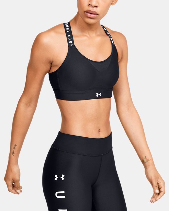 αθλητικα σουτιεν Under Armour UA Infinity High γυναικεια μαυρα / ασπρα | wn73N2lnAOs