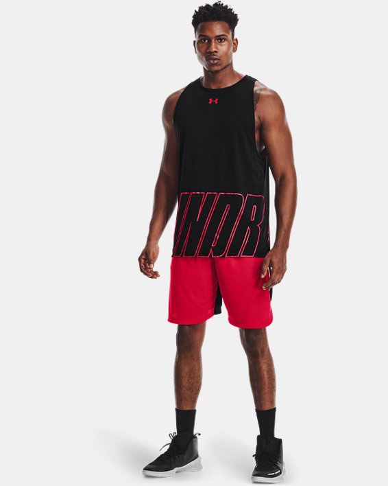 αμανικα μπλουζακια Under Armour UA Baseline Reversible ανδρικα μαυρα / κοκκινα | zK3EnCdl2XG