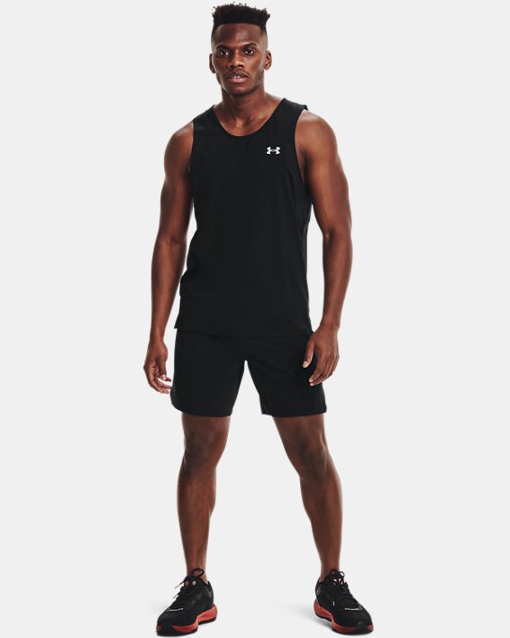 αμανικα μπλουζακια Under Armour UA Iso-Chill Run Singlet ανδρικα μαυρα / γκρι | 1gXzKbcmtm2