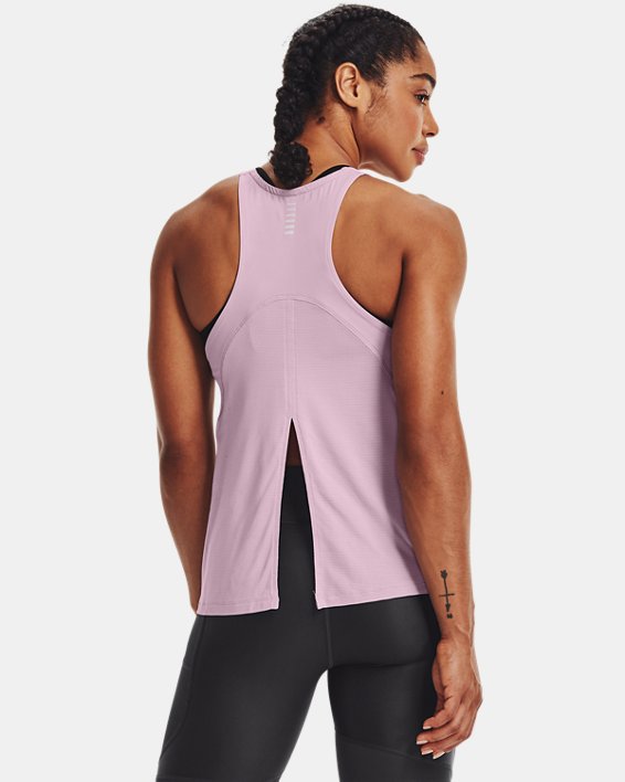 αμανικα μπλουζακια Under Armour UA Iso-Chill Run γυναικεια μωβ ροζ | UICwDHER94l