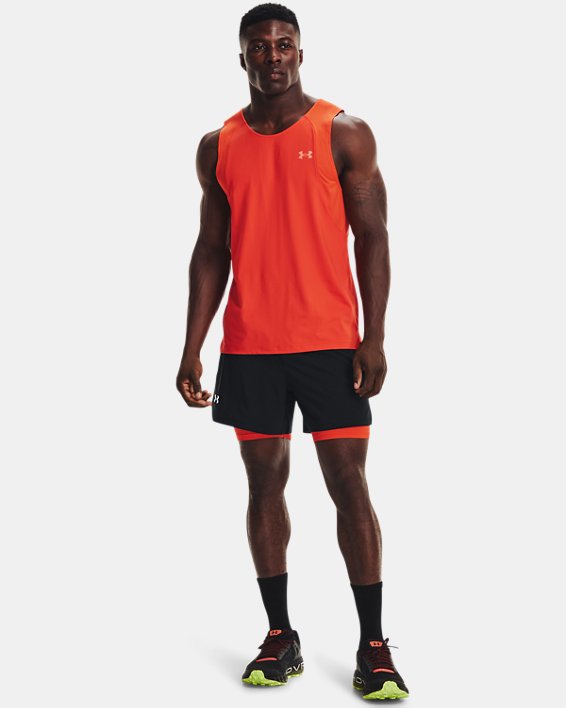 αμανικα μπλουζακια Under Armour UA Iso-Chill Run Singlet ανδρικα σκούρο πορτοκαλι | hx5nGRw66zB