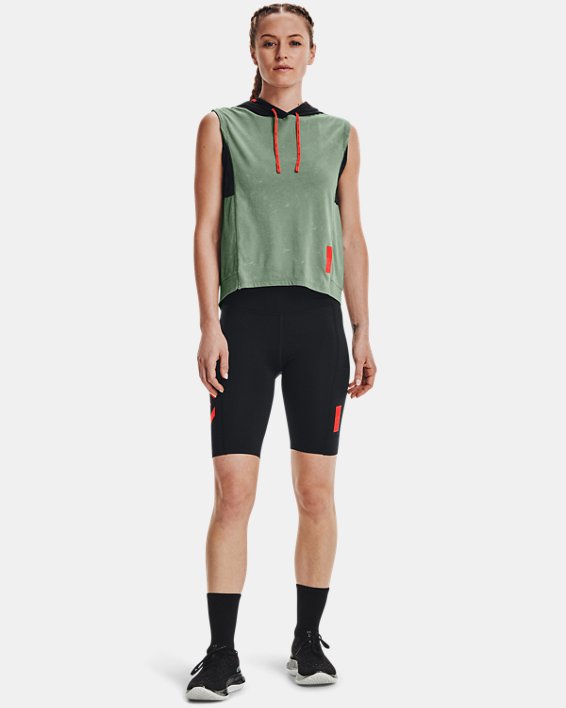 αμανικα μπλουζακια Under Armour UA Run Anywhere γυναικεια πρασινο / μαυρα | s1l3NdzabM9