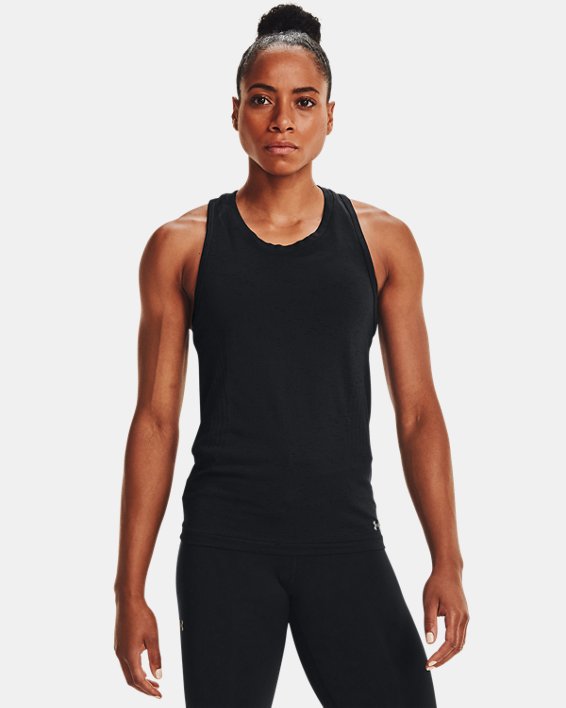 αμανικα μπλουζακια Under Armour UA Seamless Run γυναικεια μαυρα | YpuglYvYigF