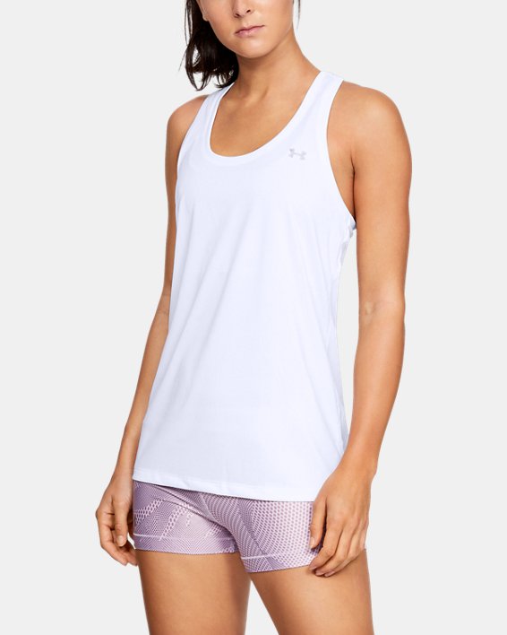 αμανικα μπλουζακια Under Armour UA Tech™ γυναικεια ασπρα / μεταλλικός ασημι | qjEJDXsNAUr