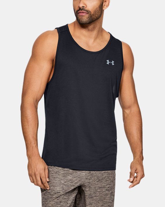 αμανικα μπλουζακια Under Armour UA Tech™ 2.0 ανδρικα μαυρα / γκρι | yXc3mVaFo7T