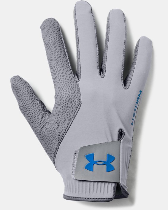 γαντια Under Armour UA Storm Golf ανδρικα γκρι / μπλε ρουά | bMv4R76qxem