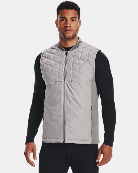 γιλεκο Under Armour ColdGear® Reactor Golf ανδρικα γκρι | KDXaJCAjyVs