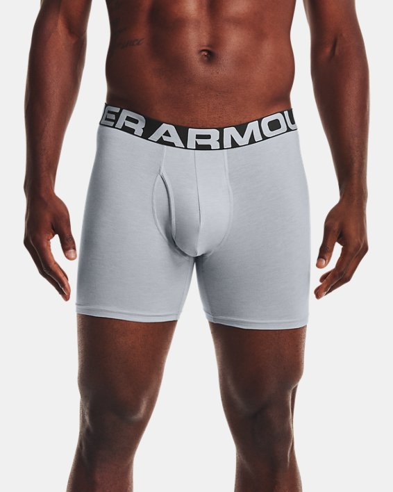 εσωρουχα Under Armour Charged βαμβακερα® 6" Boxerjock® - 3-Pack ανδρικα γκρι / γκρι | bnfHSAQWkfW