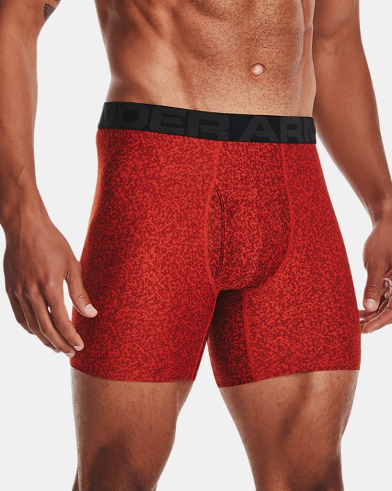 εσωρουχα Under Armour UA Tech™ 6" Boxerjock® - 2-Pack ανδρικα κοκκινα / μαυρα | V5idnEial27