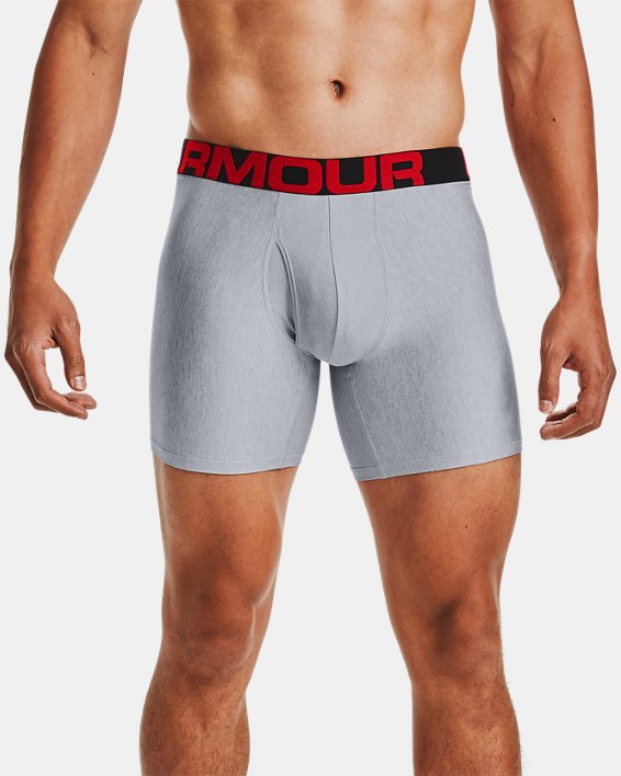 εσωρουχα Under Armour UA Tech™ 6" Boxerjock® - 2-Pack ανδρικα γκρι γκρι ανοιχτο | aiZ3TOSdsDM
