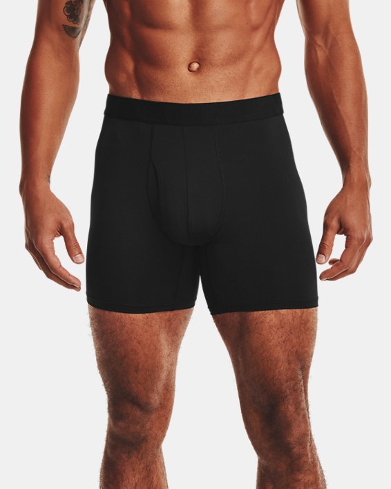 εσωρουχα Under Armour UA Tech™ Mesh 6" Boxerjock® - 2-Pack ανδρικα μαυρα | R2SIUsQsZ8Y