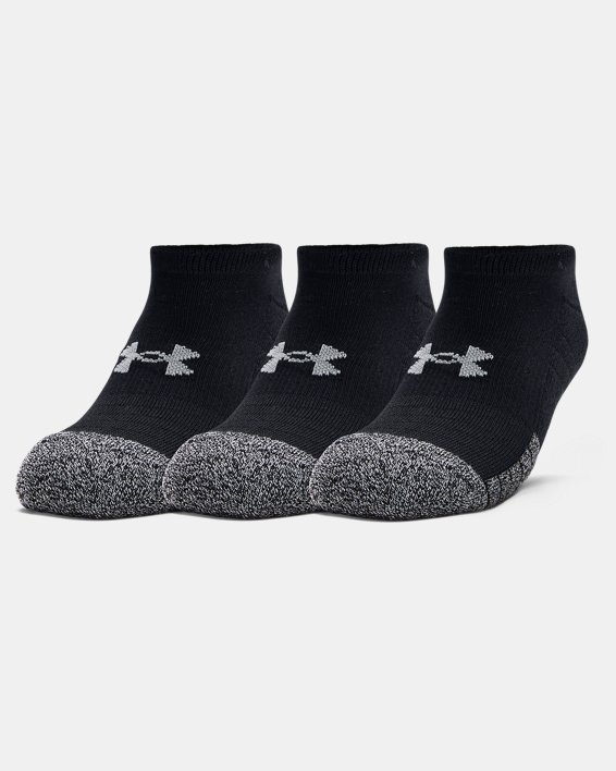 καλτσεσ Under Armour Adult HeatGear® No Show 3-Pack γυναικεια μαυρα / γκρι | zhaTwmQqkXu