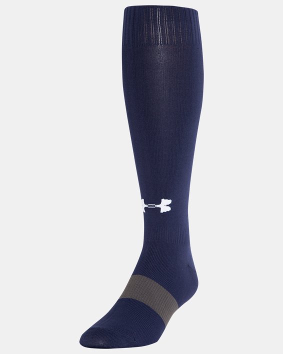 καλτσεσ Under Armour Adult UA Soccer Over-The-Calf γυναικεια σκουρο μπλε / ασπρα | 7mCUDaBTrBM