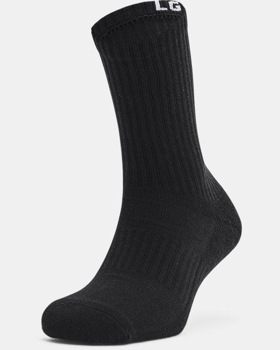 καλτσεσ Under Armour Unisex UA Core Crew 3-Pack ανδρικα μαυρα / ασπρα | rHsfDXjPS8L