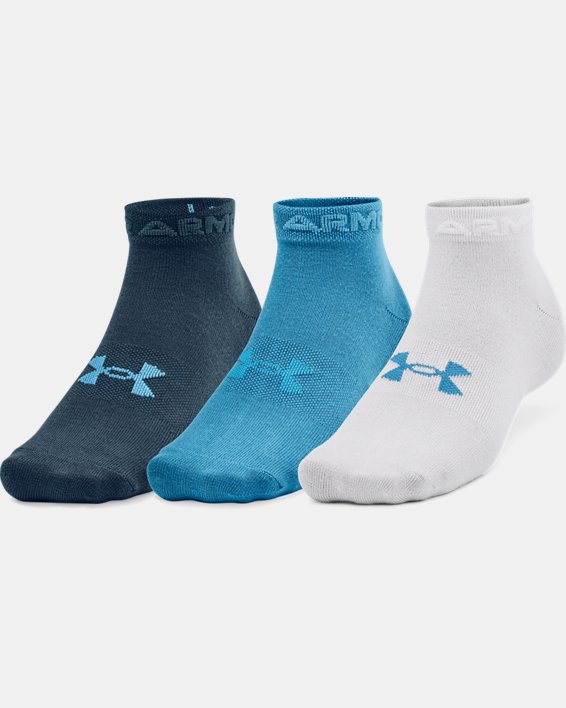 καλτσεσ Under Armour Unisex UA Essential Low Cut 3-Pack γυναικεια μπλε / γκρι | iuKF3KUhJjk