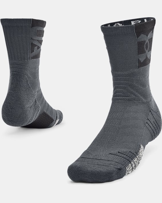 καλτσεσ Under Armour Unisex UA Playmaker Crew ανδρικα γκρι / γκρι | sTzGiQAb13K
