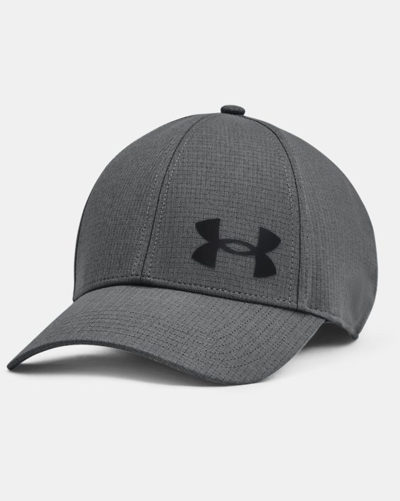 καπελα Under Armour UA Iso-Chill ArmourVent™ Stretch ανδρικα γκρι / μαυρα | CrHB9pQy43x
