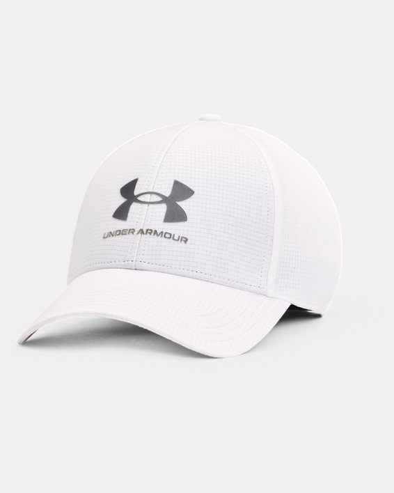 καπελα Under Armour UA Iso-Chill ArmourVent™ Stretch ανδρικα ασπρα / γκρι | pk25Q1SdIk6