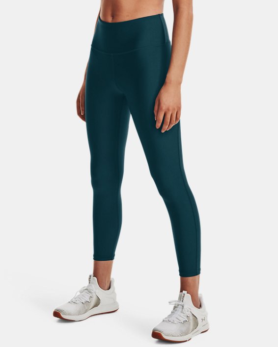 κολαν Under Armour HeatGear® Armour No-Slip Waistband Ankle γυναικεια σκούρο μπλε / μαυρα | M2y5DGFr