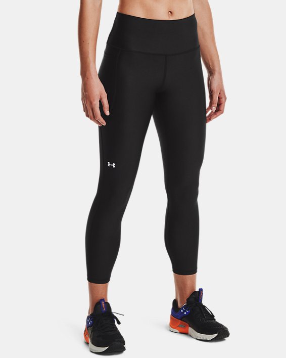 κολαν Under Armour HeatGear® Armour No-Slip Waistband Ankle γυναικεια μαυρα / ασπρα | p58ZXG2mU9V