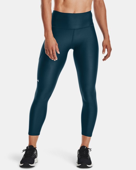κολαν Under Armour HeatGear® Armour No-Slip Waistband Ankle γυναικεια μπλε / ασπρα | x9ZVz9svysS