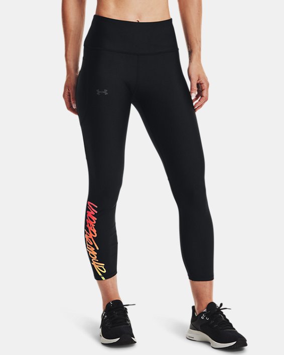 κολαν Under Armour HeatGear® No-Slip Waistband Ankle γυναικεια μαυρα | vOzpvrXPqr1