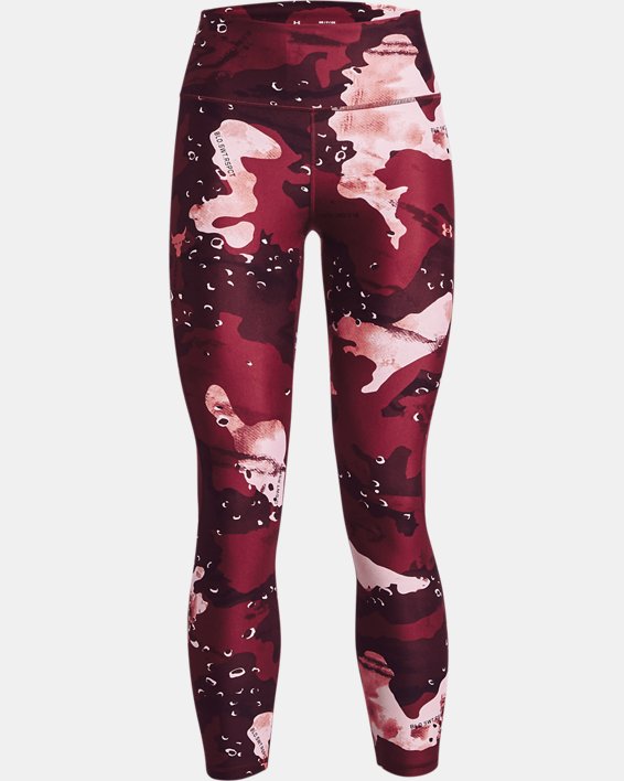 κολαν Under Armour Project Rock No-Slip Waistband Ankle γυναικεια κοκκινα | noNWH5R4aiL