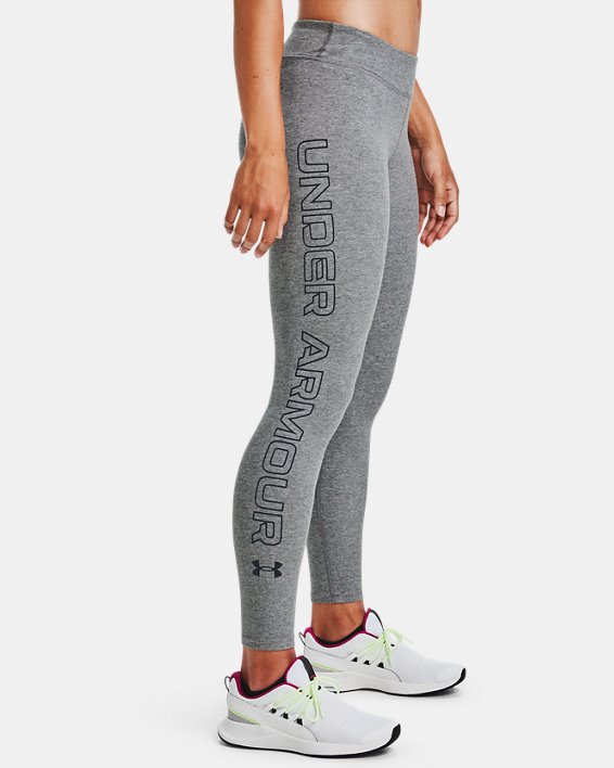 κολαν Under Armour UA Favorite Wordmark γυναικεια σκούρο γκρι / μαυρα | CARvFjSGQKX