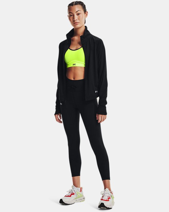 κολαν Under Armour UA Meridian Rib Waistband Ankle γυναικεια μαυρα / μεταλλικός ασημι | NrjdE9GFrzg