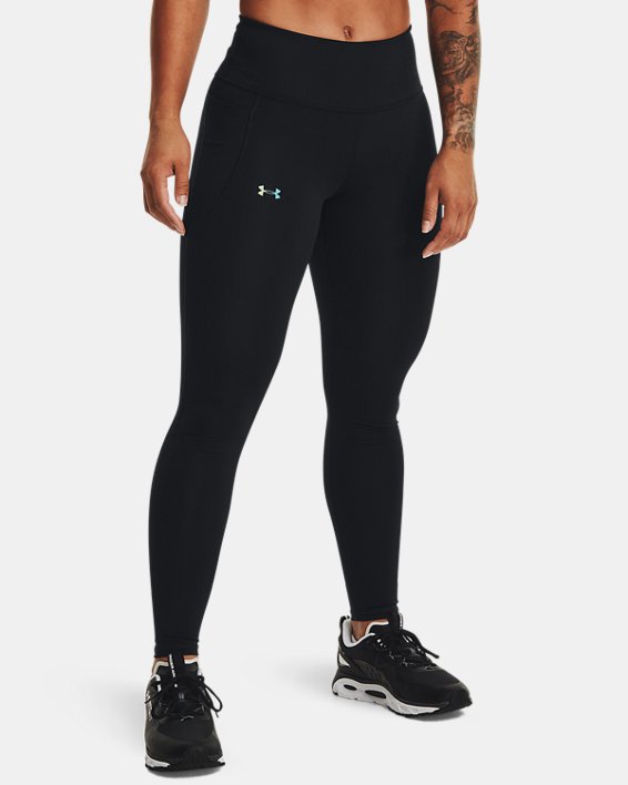 κολαν Under Armour UA RUSH™ ColdGear® No-Slip Waistband Full-Length γυναικεια μαυρα | Ic8JoENXYSb