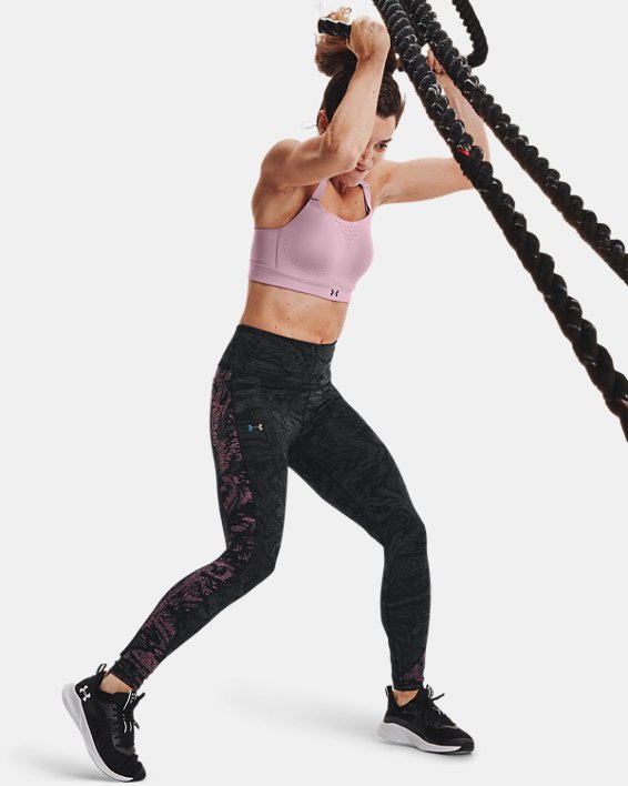 κολαν Under Armour UA RUSH™ HeatGear® No-Slip Waistband Full-Length γυναικεια μαυρα | 2RNfoKI6xcJ