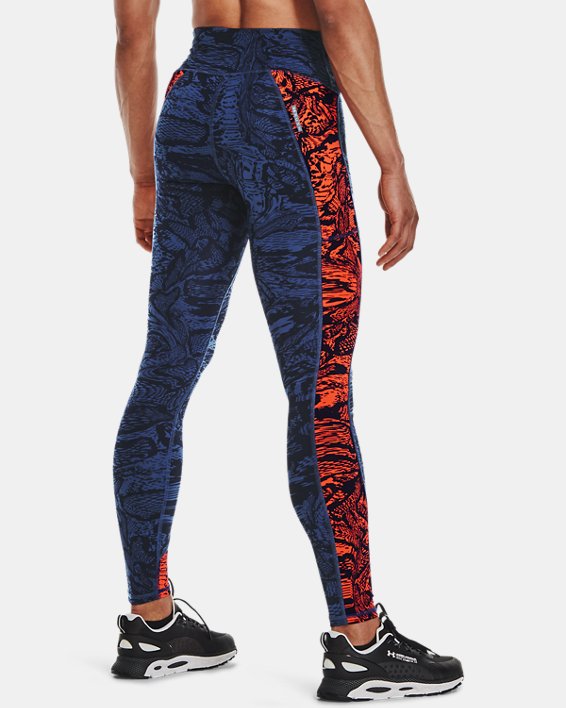 κολαν Under Armour UA RUSH™ HeatGear® No-Slip Waistband Full-Length γυναικεια μπλε σκουρο | 8pUExMP5