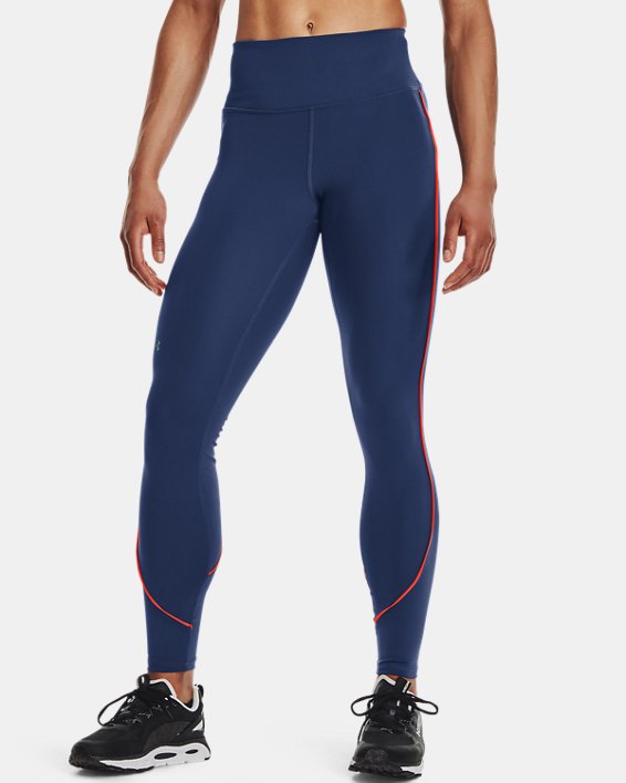κολαν Under Armour UA RUSH™ HeatGear® No-Slip Waistband Pocket Full-Length γυναικεια μπλε σκουρο | U