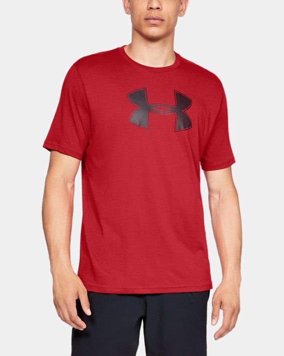 μπλουζακια Under Armour UA Big Logo T-Shirt ανδρικα κοκκινα / μαυρα | COGCZMOr4ZG