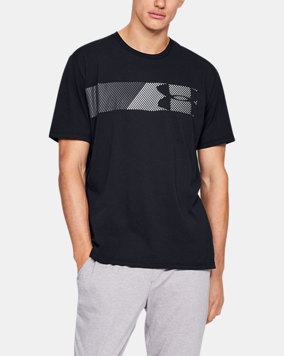 μπλουζακια Under Armour UA Fast Left Chest ανδρικα μαυρα / γκρι | V357EmxRPZx