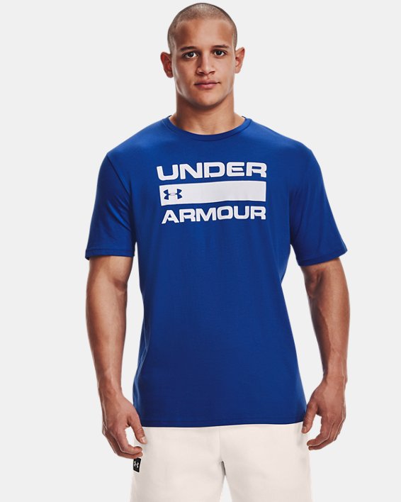 μπλουζακια Under Armour UA Team Issue Wordmark ανδρικα μπλε / ασπρα | OsXCRQtjseZ