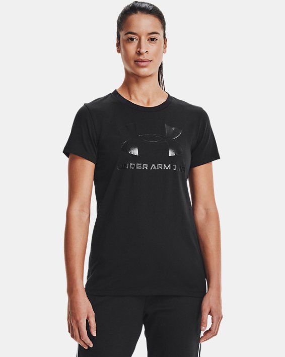 μπλουζακια για τρεξιμο Under Armour UA Sportstyle Graphic γυναικεια μαυρα | VaamjMViAgw