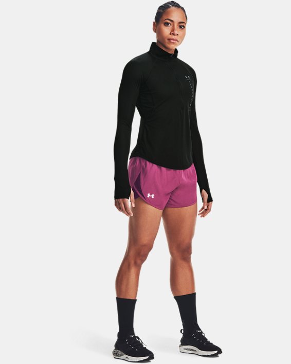 μπλουζακια για τρεξιμο Under Armour UA Speed Stride Attitude ½ Zip γυναικεια μαυρα | i7iFT77ZUAJ