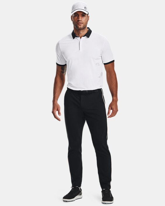 μπλουζακια πολο Under Armour Curry Vanish ανδρικα ασπρα / γκρι | PF5SolGPzut
