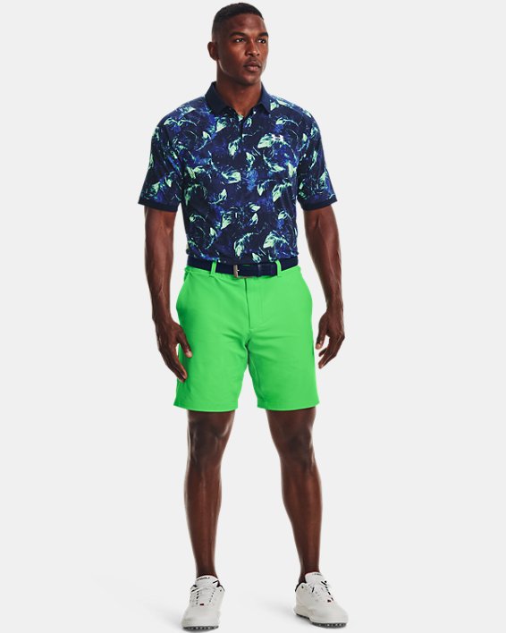 μπλουζακια πολο Under Armour UA Iso-Chill Feather ανδρικα πρασινο | 2mbcNIlu6yC
