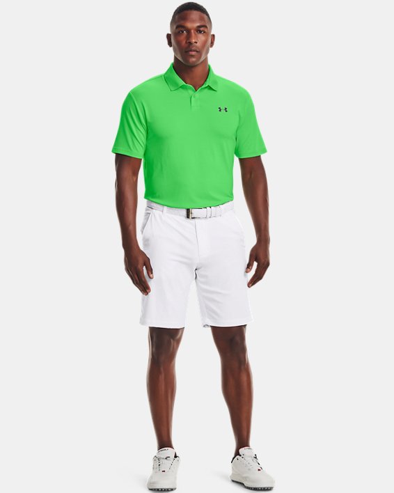 μπλουζακια πολο Under Armour UA Performance Textured ανδρικα πρασινο / γκρι | PTDpNLNEn2q