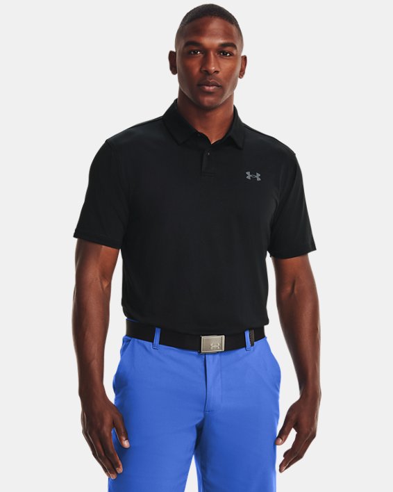μπλουζακια πολο Under Armour UA T2G ανδρικα μαυρα / γκρι | p2CYtkYrdhm