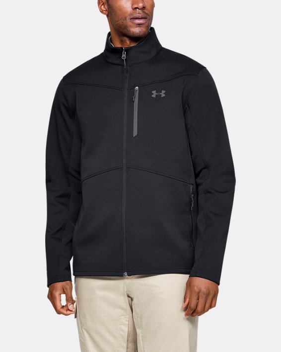 μπουφαν Under Armour ColdGear® Infrared Shield ανδρικα μαυρα / γκρι | WBLVNtZMTQE