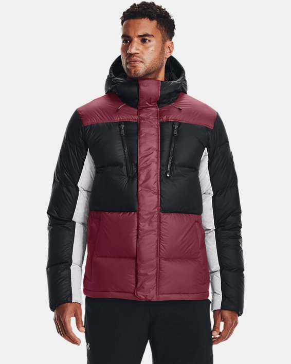 μπουφαν Under Armour ColdGear® Infrared Down Blocked ανδρικα κοκκινα / μαυρα | gyhvK6pu24l