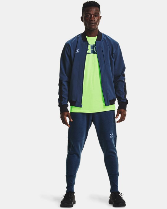 μπουφαν Under Armour UA Accelerate Bomber ανδρικα μπλε | A2ZTEybUXpj